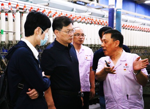 抓治理、降本钱、提质效、转作风 门徒娱乐集团党委书记、董事长吴宁带队到恒新公司调研