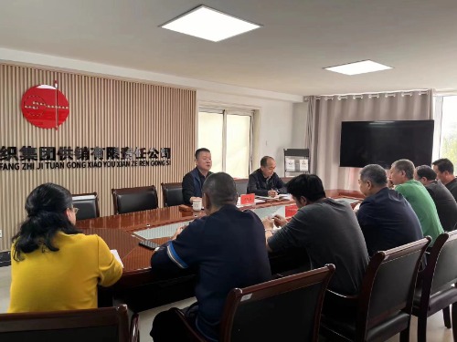 门徒娱乐集团党委委员、副总司理马如猛到供销公司督导调研